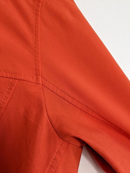 Ladies The North Face Orange Jacket Size Small S 8 10 Lightweight Bright *Faulty - Picture 13 of 16